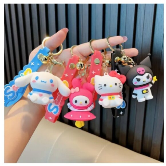 Other - Sanrio Series 3-D Keychains, Hello Kitty you choose
